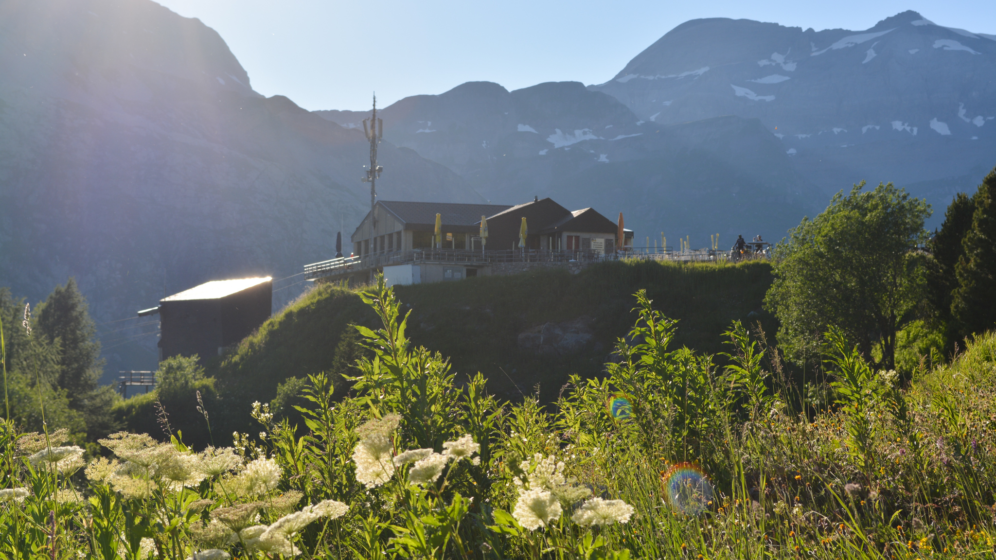 Das Panoramarestaurant Emosson