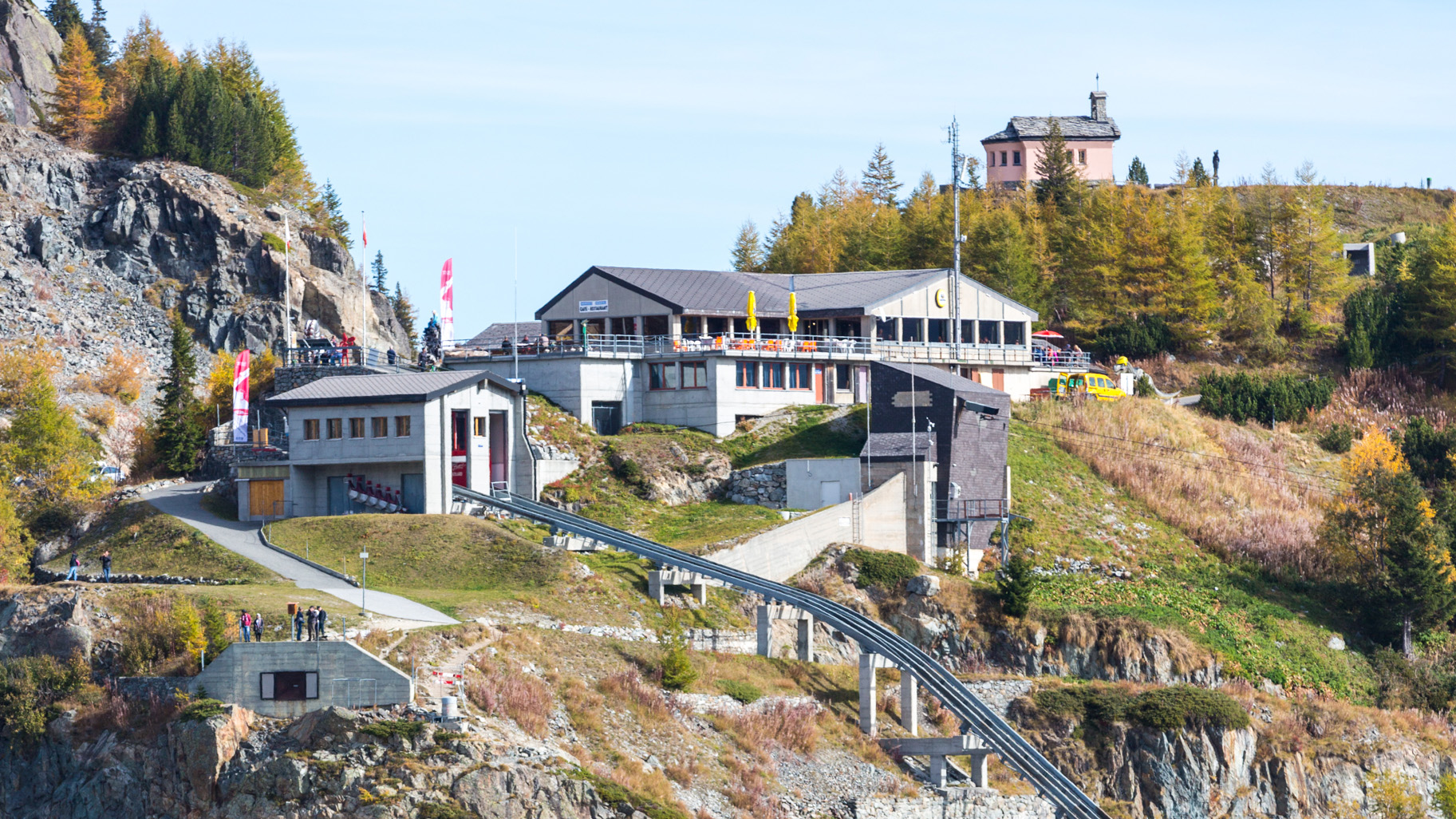 Das Panoramarestaurant Emosson